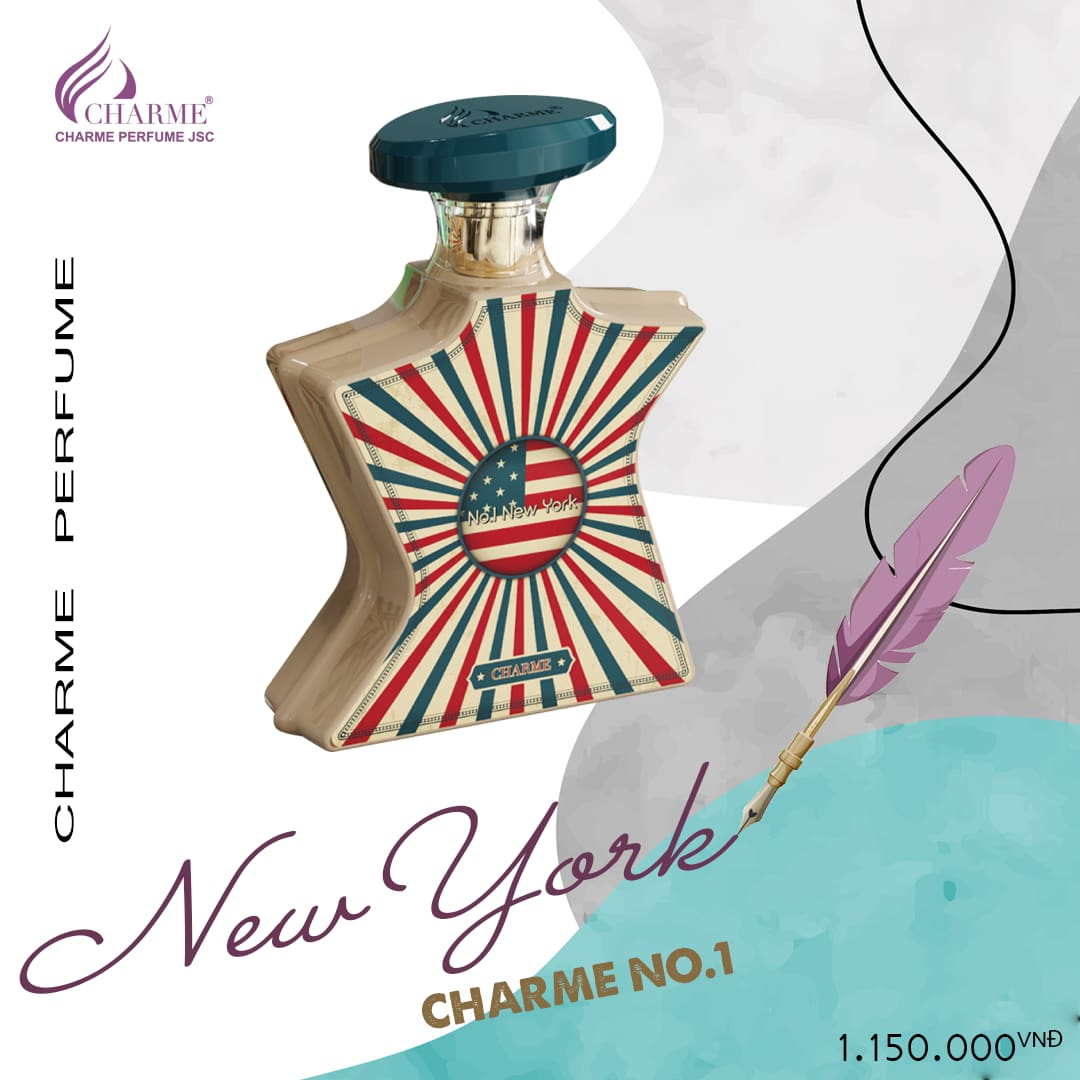 Nước hoa 𝐂𝐡𝐚𝐫𝐦𝐞 𝐍𝐨.𝟏 𝐍𝐞𝐰 𝐘𝐨𝐫𝐤 100ml
