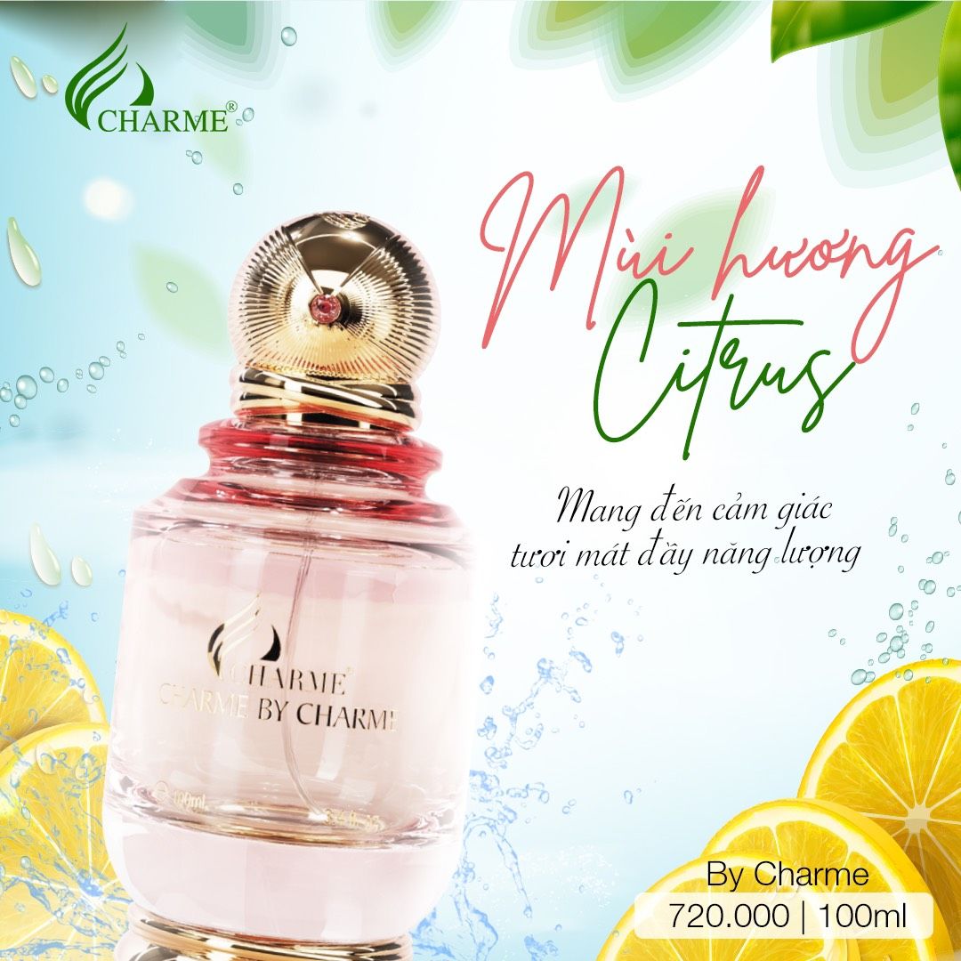Nhóm hương citrus cho mùa hè của nữ