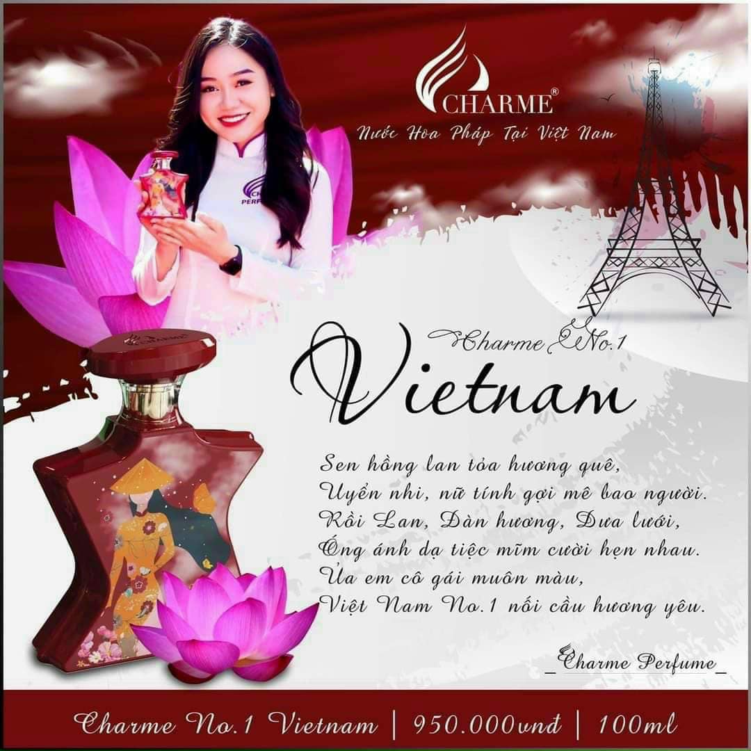 Nước hoa nữ Charme no. 1 Việt nam 100ml