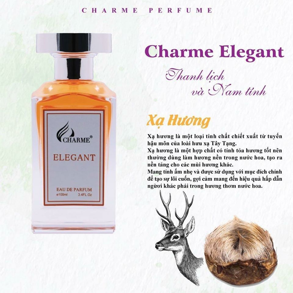 Nước hoa nam Charme ELEGANT 100ml