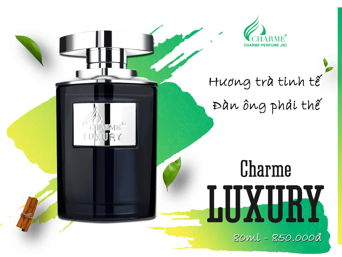 Nước hoa nam Charme LUXURY 80ml