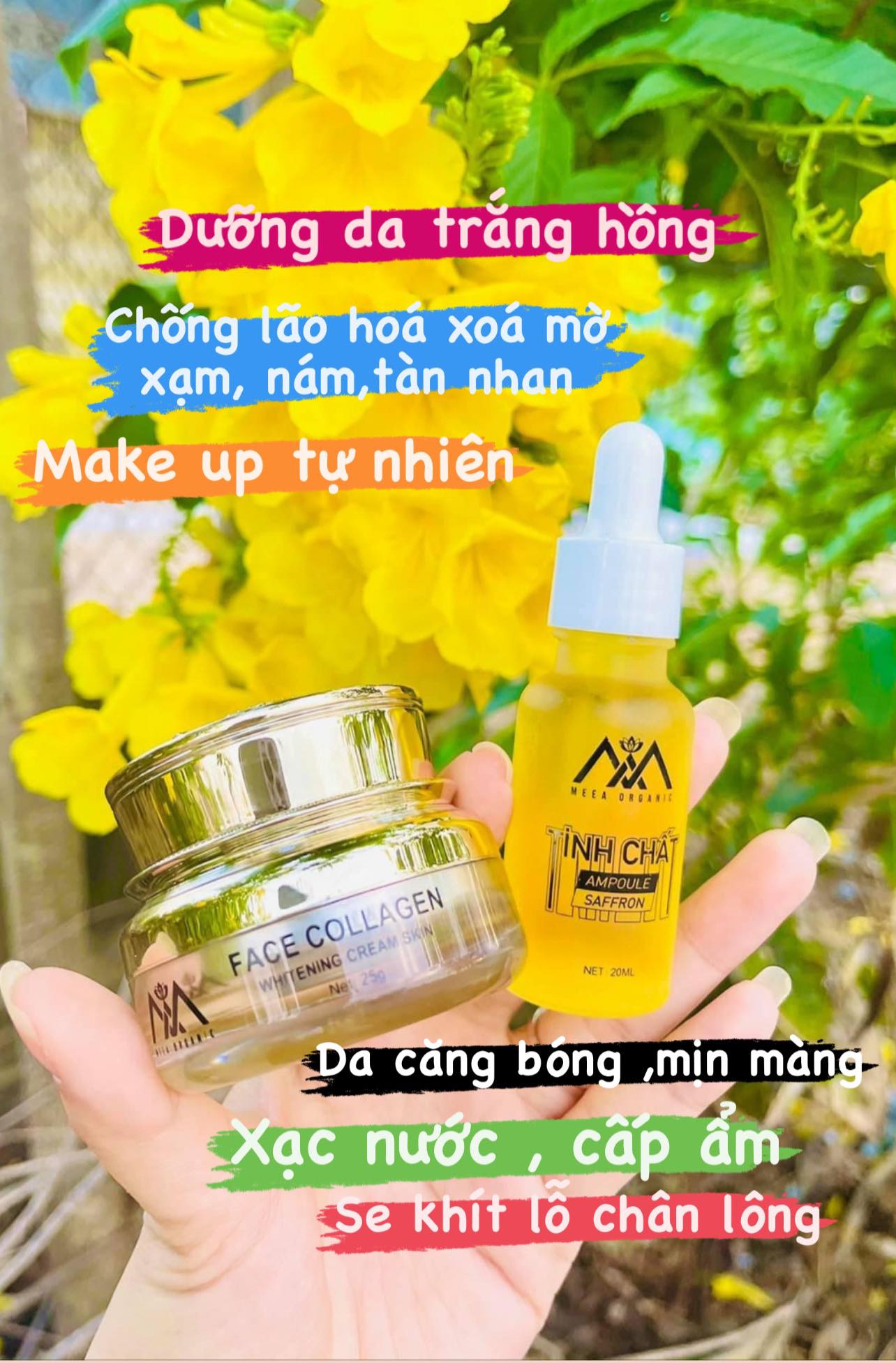 Kem face Collagen DNA Cá Hồi MeeA Organic