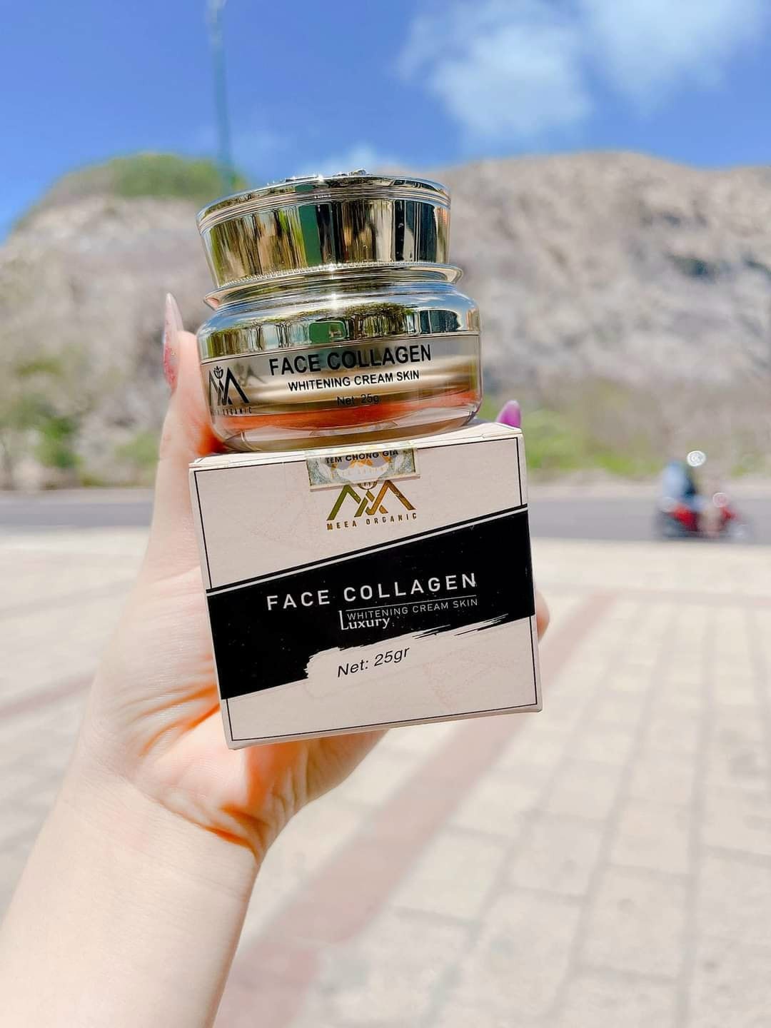 Kem face Collagen DNA Cá Hồi MeeA Organic