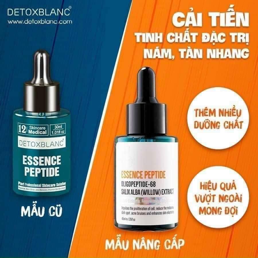 Serum trị nám Essence peptide 68 40ml Detox BlanC chính hãng