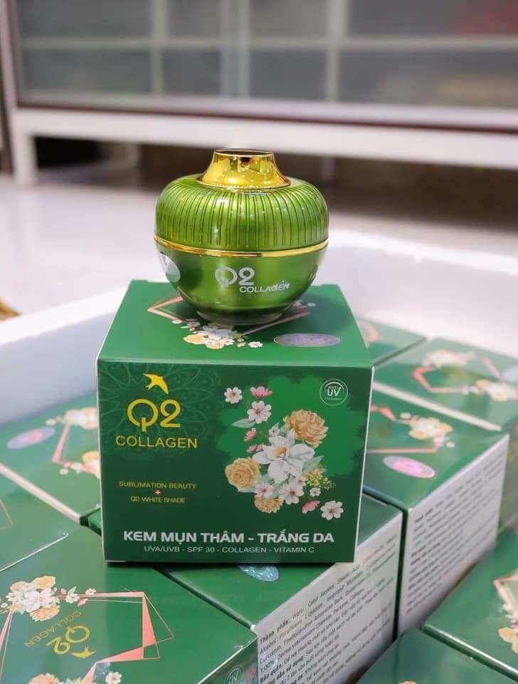 Q2 Collagen xanh cải tiến mới