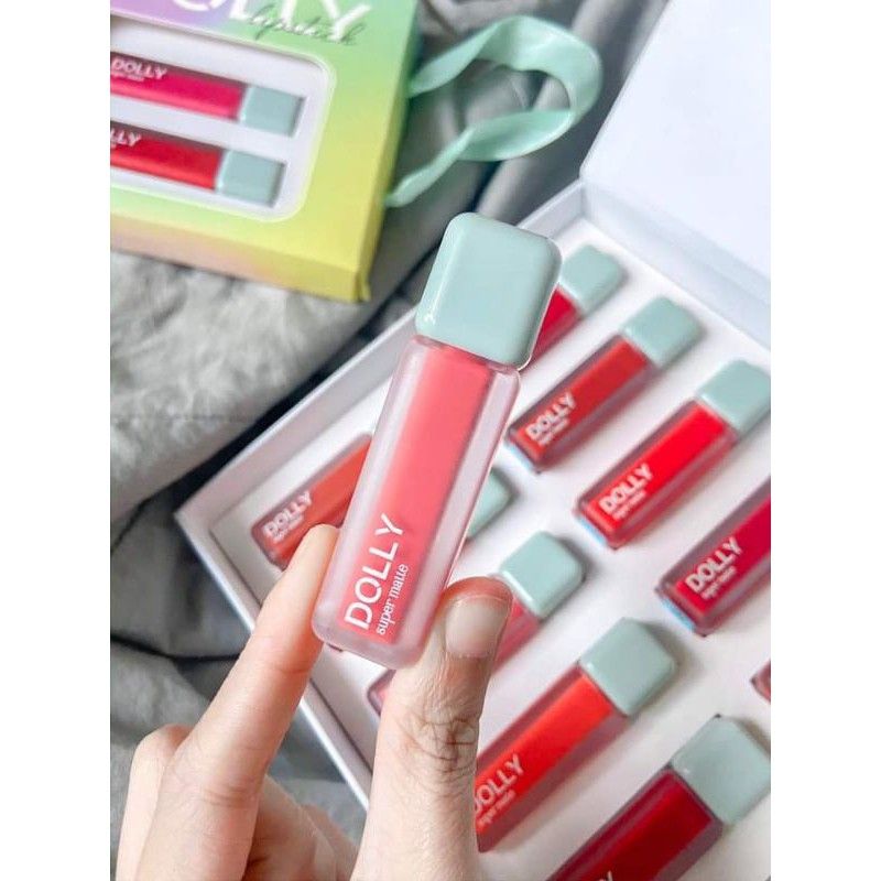 Son Kem Lì Dolly Super Matte chính hãng mua 1 tặng 1