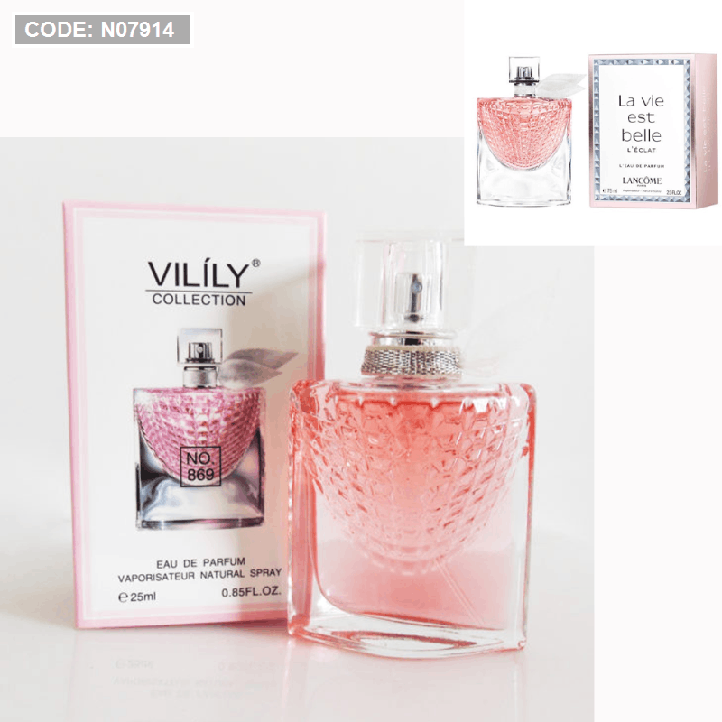 Nước hoa mùi nữ nội địa Trung Vilíly 25ml thơm lâu( nhiều mùi)