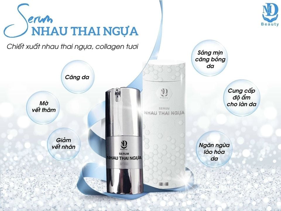 Serum nhau thai ngựa MD BEAUTY