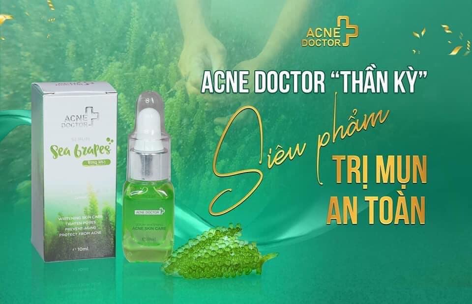 Serum trị mụn Sea Bzapes rong nho Acne Doctor chính hãng