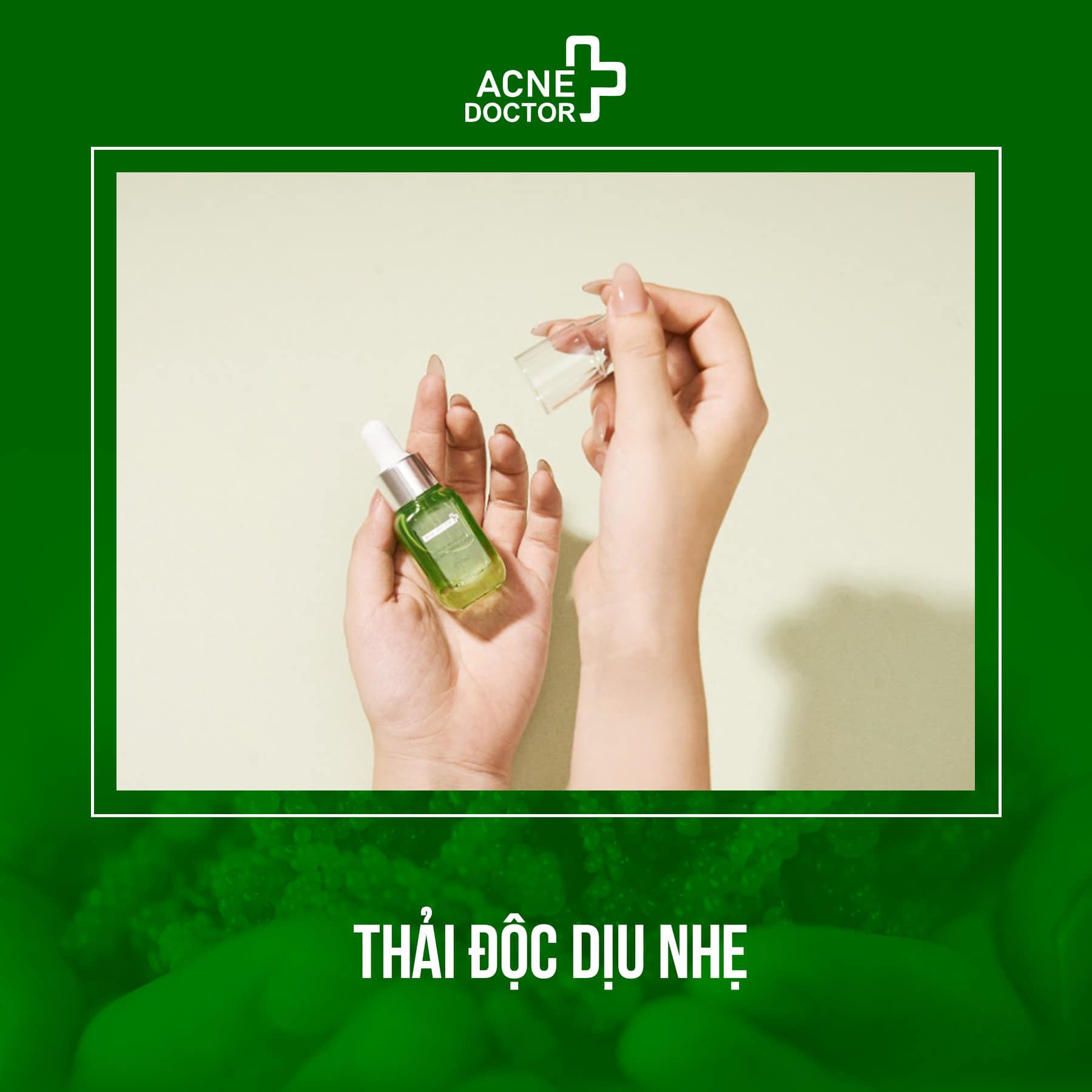 Serum trị mụn Sea Bzapes rong nho Acne Doctor chính hãng