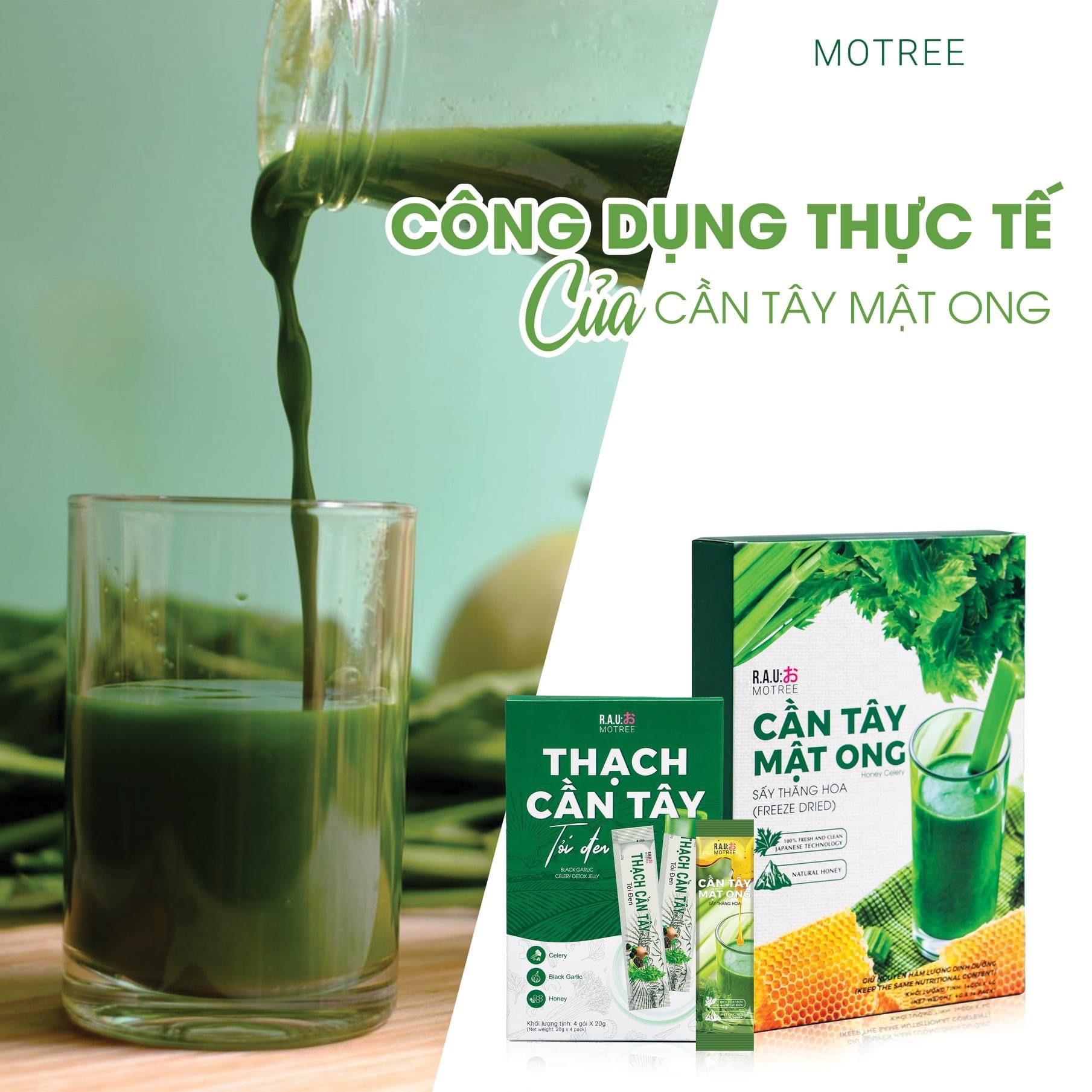 Mua 3 Cần tây Mật Ong tặng 1 thạch cần tây tỏi đen