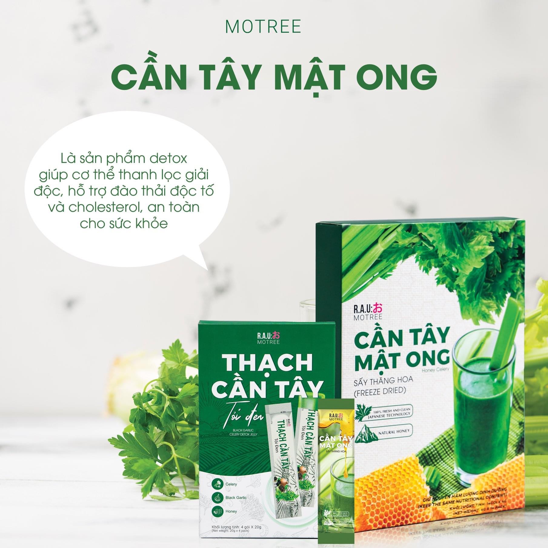 Mua 3 Cần tây Mật Ong tặng 1 thạch cần tây tỏi đen