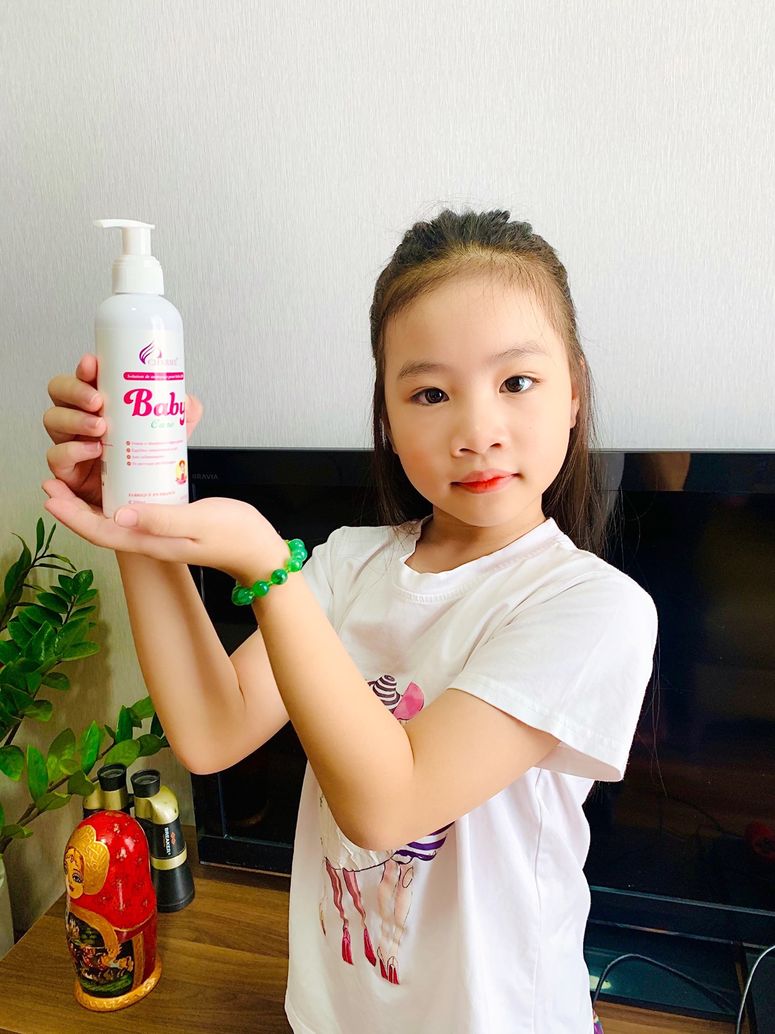 Dung dịch vệ sinh bé gái Baby Care Charme