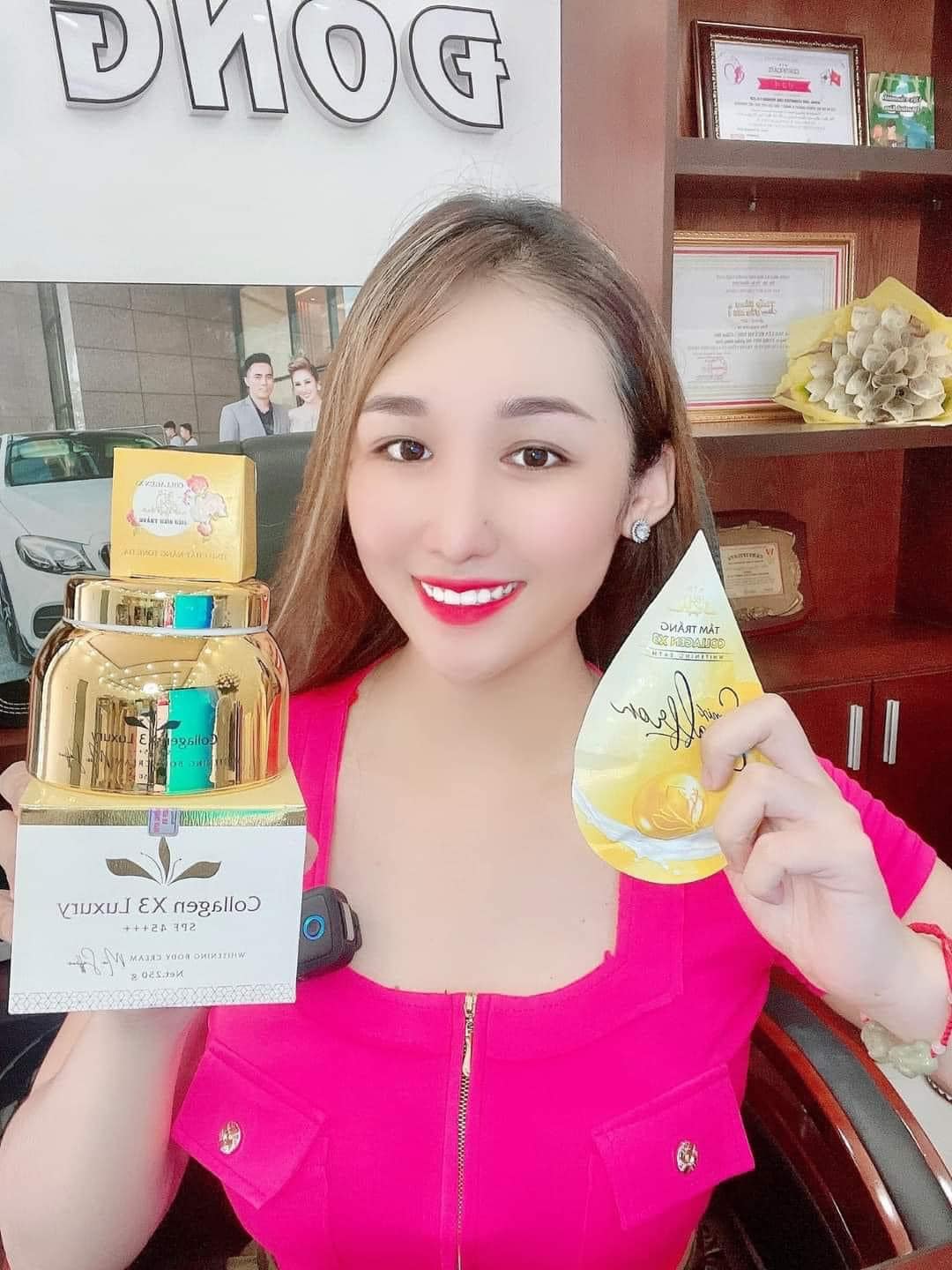 Combo body cao cấp dưỡng trắng siêu đỉnh Collagen X3