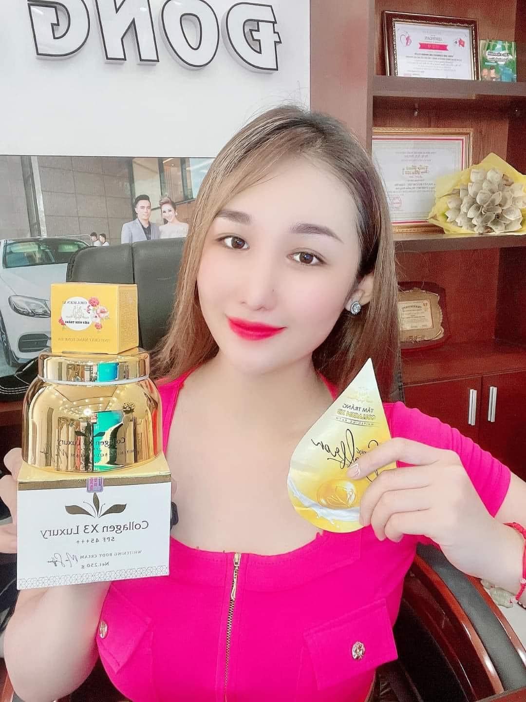 Combo body cao cấp dưỡng trắng siêu đỉnh Collagen X3