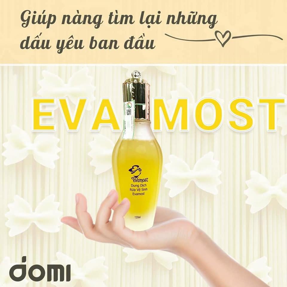 Dung Dịch Vệ Sinh Phụ Nữ Evamost 120ml chính hãng