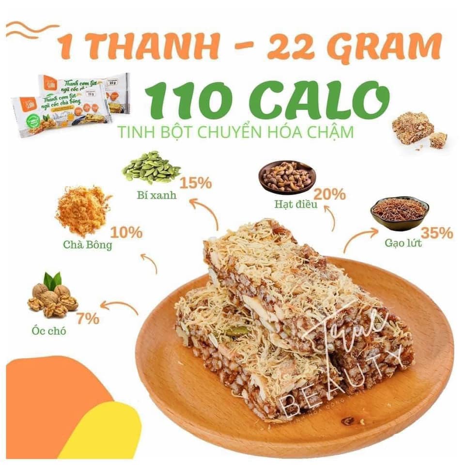 Bánh gạo lứt ngũ cốc Herbslim