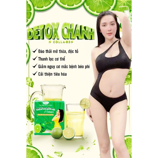 Giữ cân không khó - vì đã có Detox Chanh N-Collagen