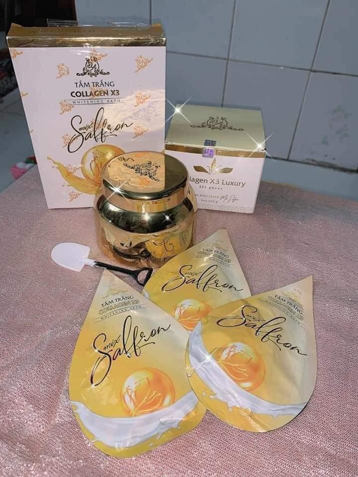 Đánh bật da nâu với body - tắm trắng colagen x3 ✨