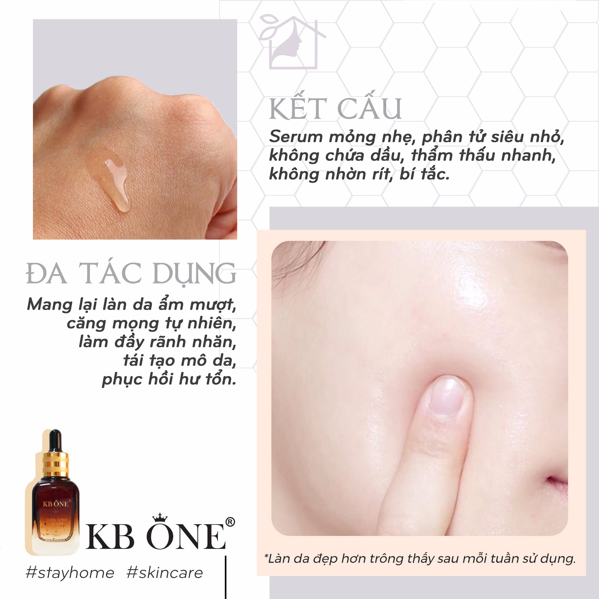 Serum collagen KBONE chống lão hoá da