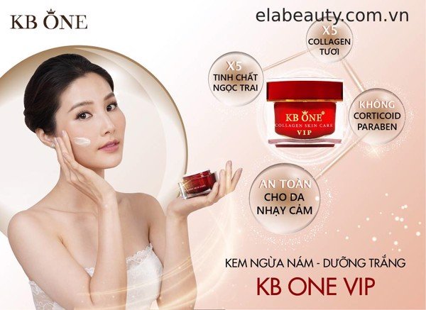 Căng mướt làn da tuổi 30 với kem Vip Đỏ KB One