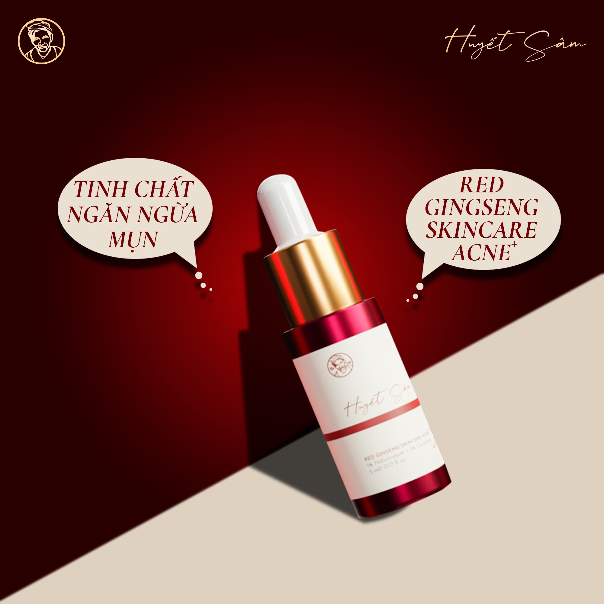 Red giseng skincare acne BÀ LÃO - kỷ nguyên mới cho làn da việt
