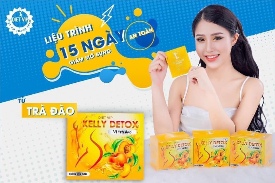 Cơ địa nào khó, để trà đào giảm cân KELLY DETOX lo