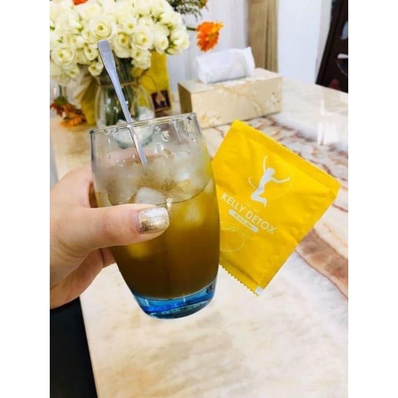 Nhà em ba đời béo phì - đến đời em dùng trà đào KELLY DETOX lại thon gọn quanh năm