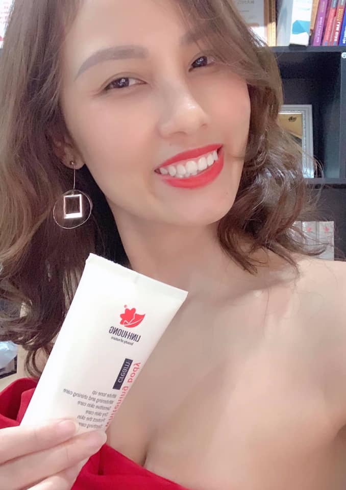 Muốn da trắng sáng, mịn màng chắc chắn bạn không thể qua siêu phẩm Whitening Body Cream LINH HƯƠNG