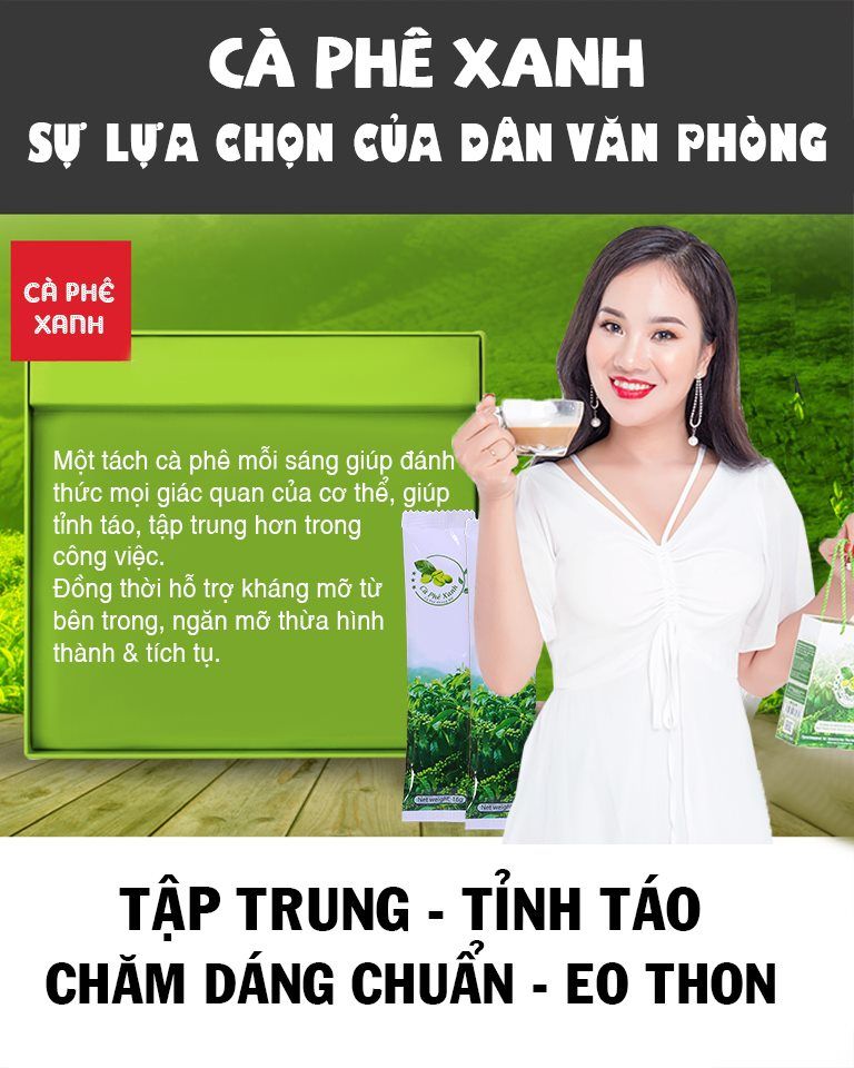 Hãy tận hưởng Cà Phê Xanh mỗi buổi sáng!