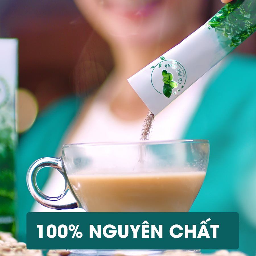 Cà Phê Xanh giảm cân - Thơm ngon từ những ngụm đầu