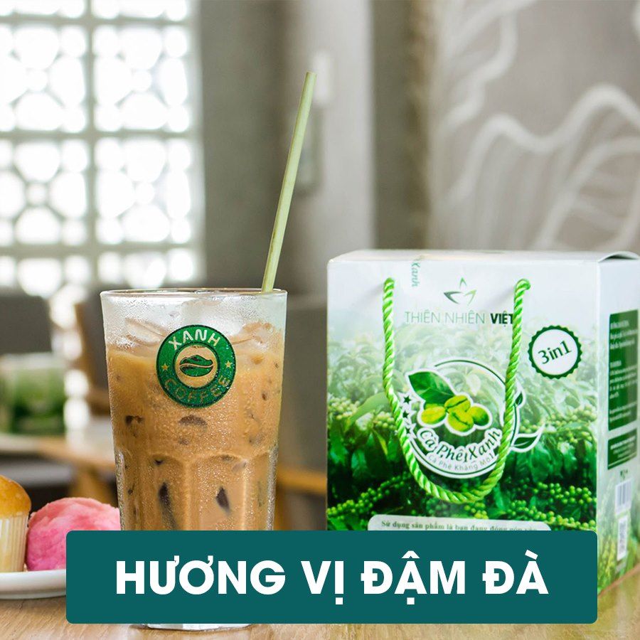 Cà Phê Xanh giảm cân - Thơm ngon từ những ngụm đầu