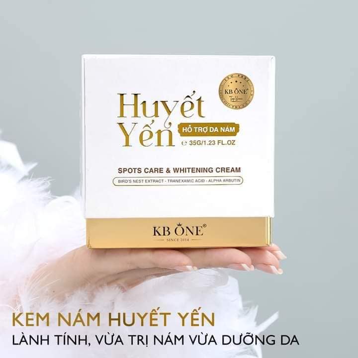 Combo Kem Face Huyết Yến Giảm Nám KB One