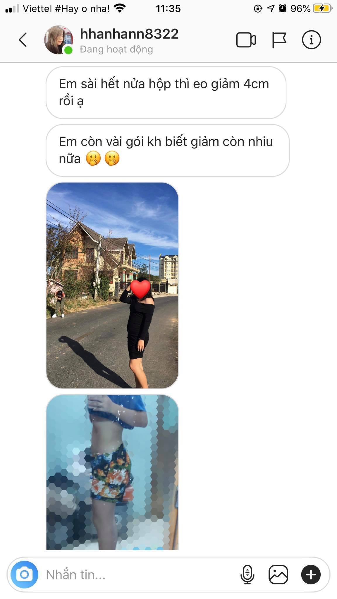 Lại là feedback xịn xò của khách dùng Cà Phê Sâm