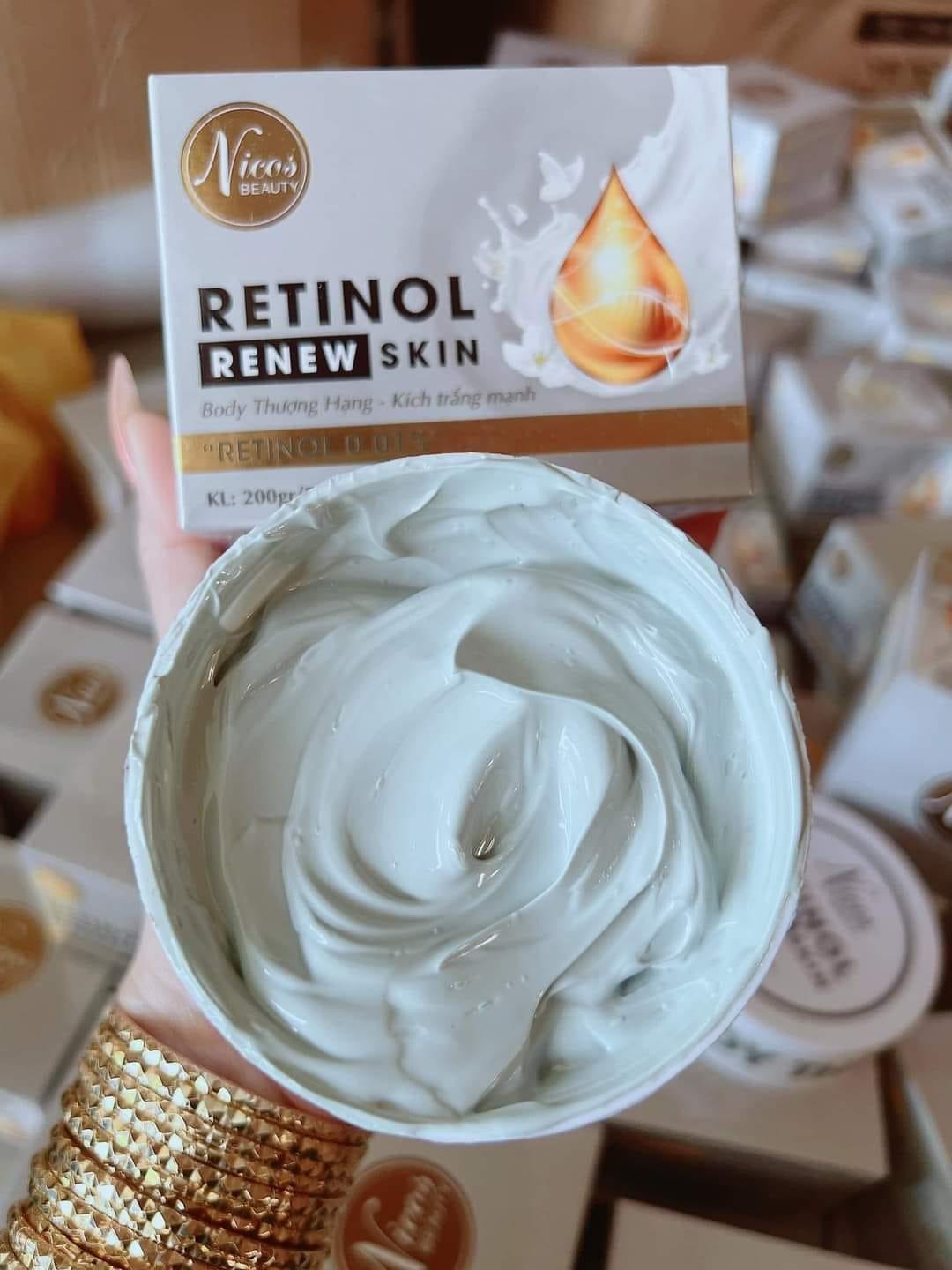Sở Hữu Làn Da Căng Bóng Mịn Màng Với Kem Body Retinol Nicos Beauty Sở Hữu Làn Da Căng Bóng Mịn Màng Với Kem Body Retinol Nicos Beauty