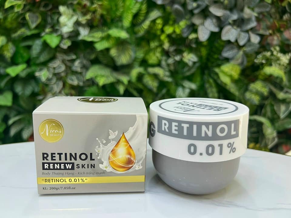 Sở Hữu Làn Da Căng Bóng Mịn Màng Với Kem Body Retinol Nicos Beauty