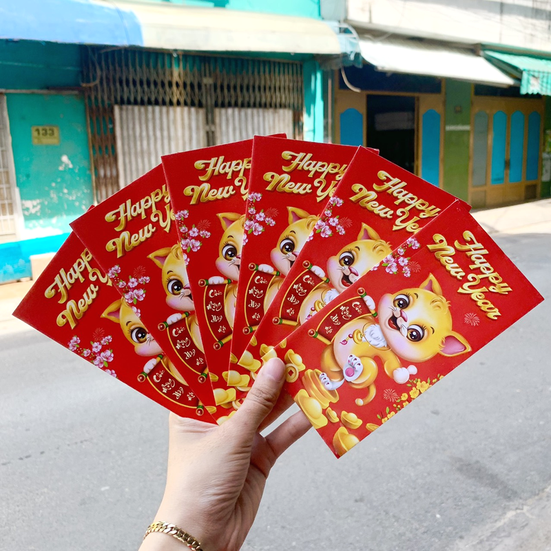 Combo 50 bao lì xì tết Quý Mão 2023