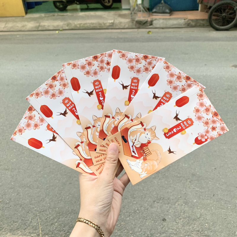 Mẫu Bao Lì Xì Tết Quý Mão 2023