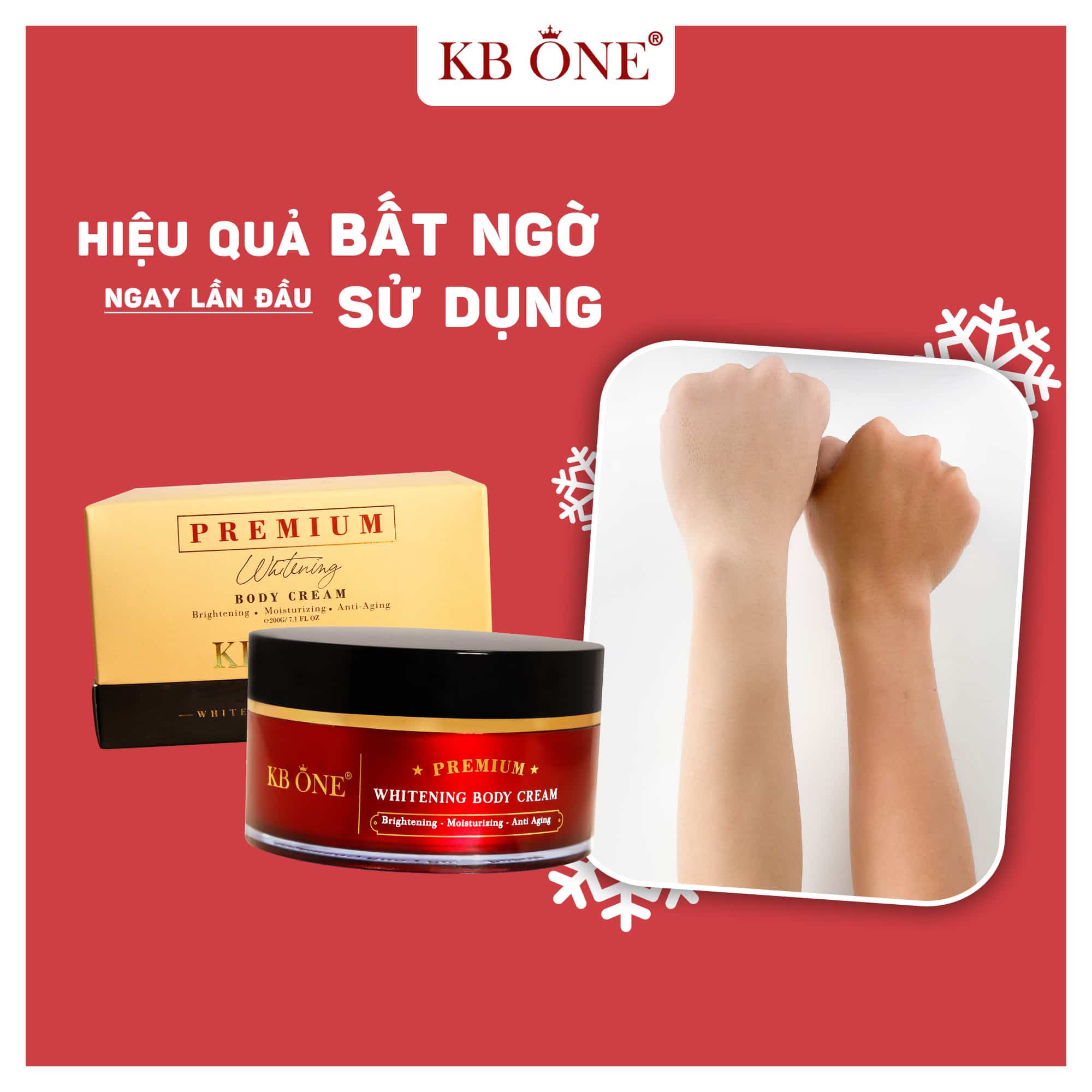 Lấy lại tự tin sau 4 tuần với làn da mịn màng và rạng rỡ cùng body sữa tuyết Kbone