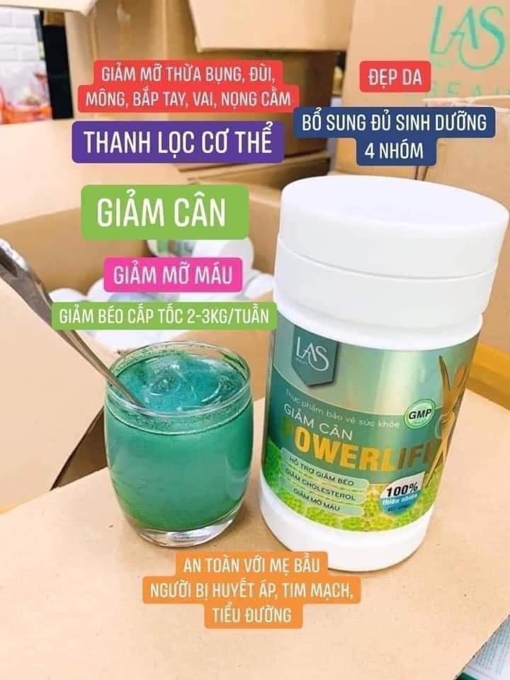 Sữa Tảo PowerLife Loại giảm cân an toàn hiệu quả số 1