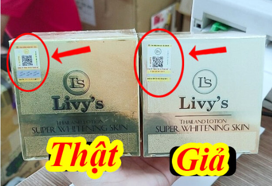 Mẹo phân biệt kem body livys chính hãng hàng thật