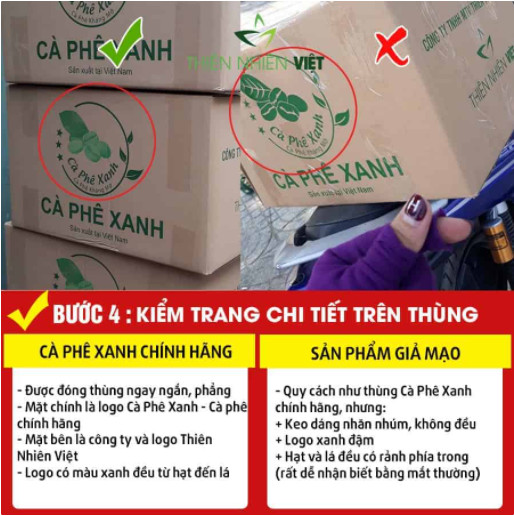 Cách phân biệt cà phê xanh giảm cân thật giả sẽ giúp bạn có thể lựa chọn một sản phẩm chất lượng