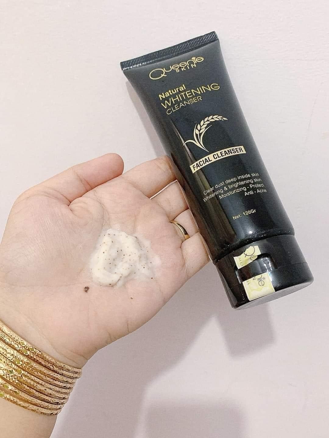 yêu thương da mỗi ngày với sữa rửa mặt mầm gạo Queenie Skin