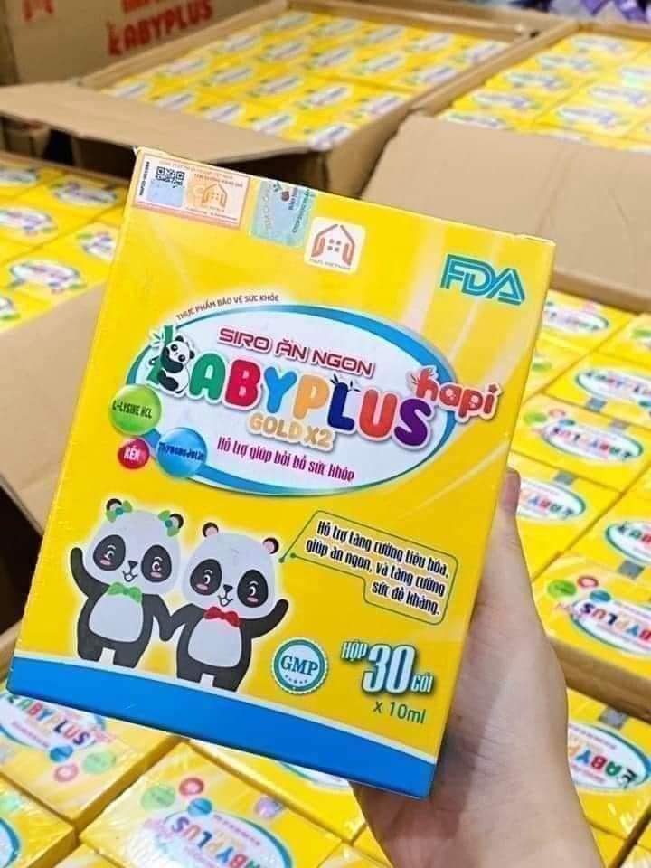 Siro ăn ngon Babyplus chính hãng được nghiên cứu và sản xuất dành riêng cho sự phát triển của trẻ em Việt Nam
