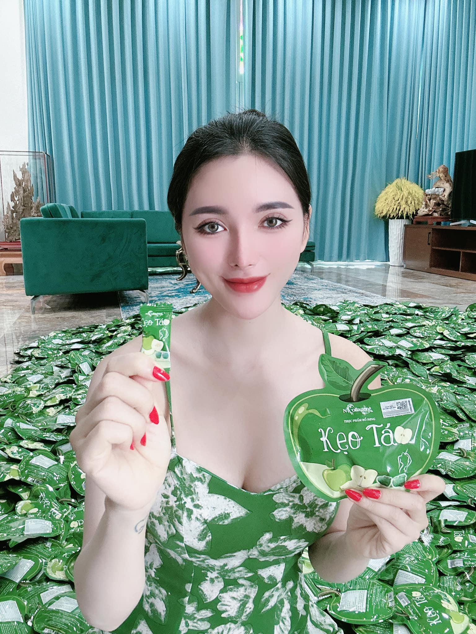 kẹo táo giảm cân cho vòng eo thon chuẩn an toàn chuẩn chất lượng