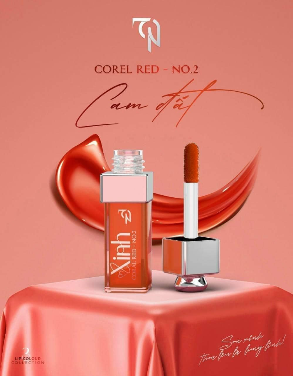 Sở hữu 3 siêu phẩm SON MÔI COLLAGEN X3 ĐÔNG ANH - Son Xinh TN Mỹ Phẩm Đông Anh 1 Set 3 Màu Tặng Tẩy Tế Bào Chết
