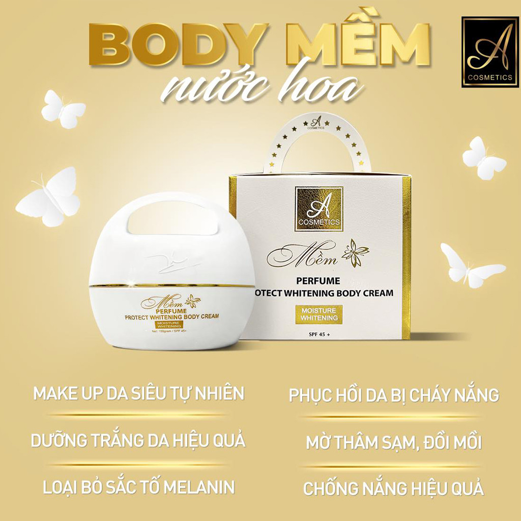 Kem Body Mềm A Cosmetic Chính Hãng 2023