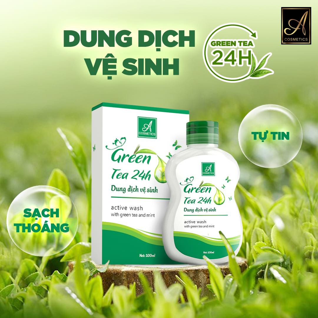 Dung dịch vệ sinh Green Tea - A COMESTISCS