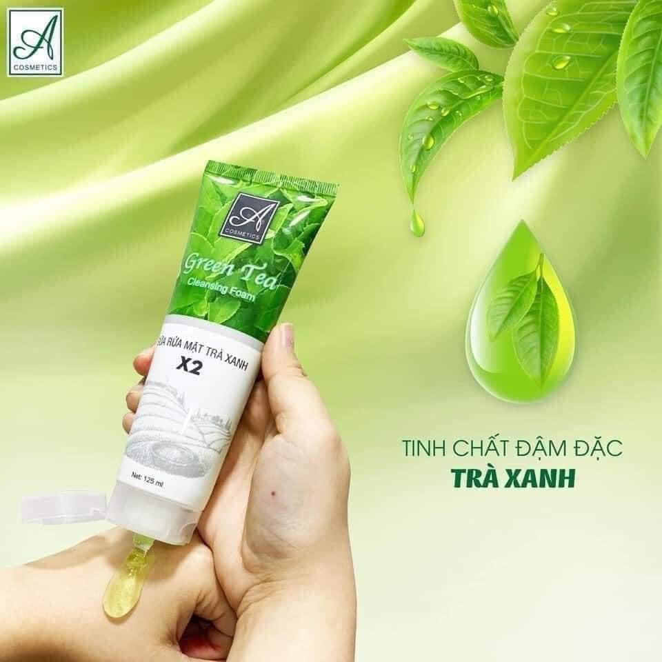 SỮA RỮA MẶT TRÀ XANH X2 - A COMESTICS