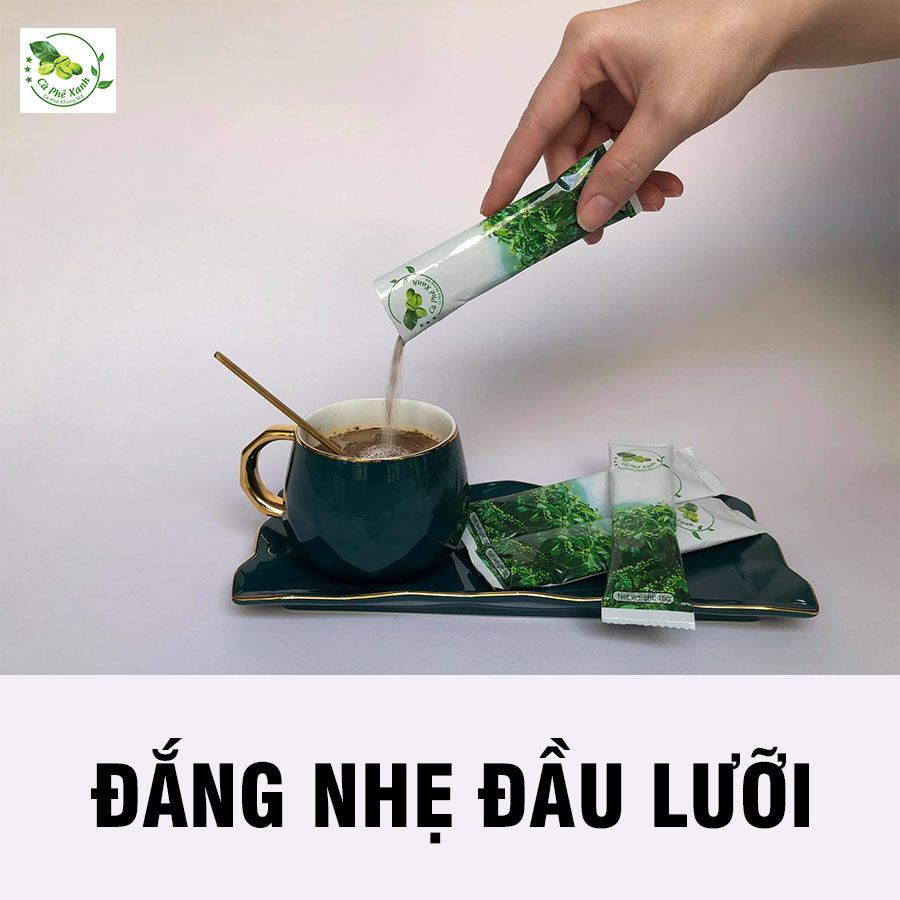 Bắt đầu ngày mới cùng tách cà phê xanh đắng nhẹ, ngọt thanh
